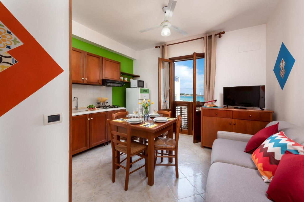 I Tre Golfi Beach Apartments 산비토로카포 외부 사진