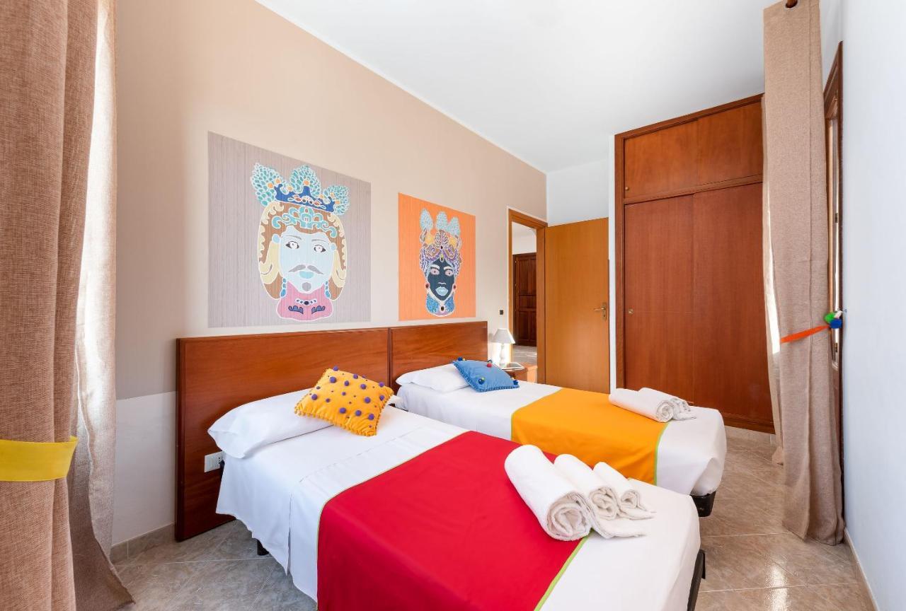 I Tre Golfi Beach Apartments 산비토로카포 외부 사진